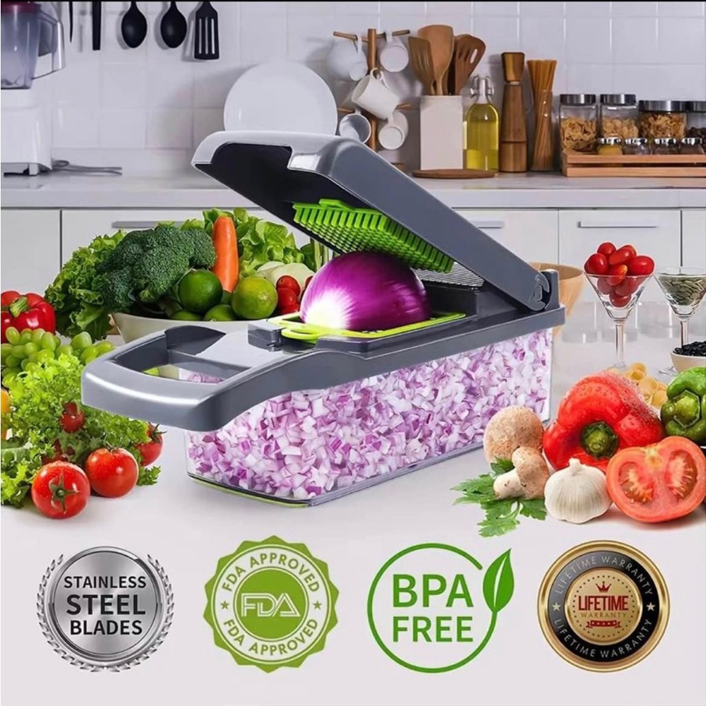 13 in 1 vegetable chopper